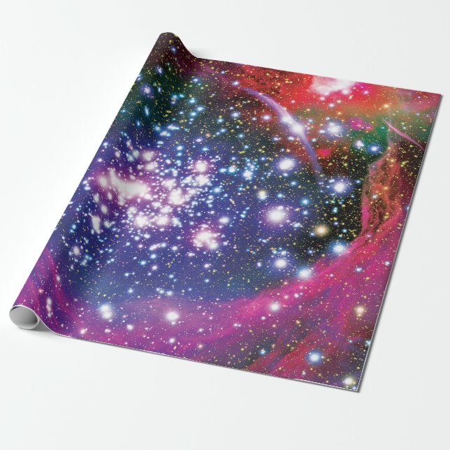 Arches Star Cluster Colorful Artist Impression Presentpapper (Utrullad)