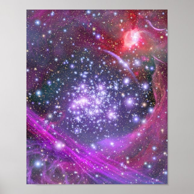 Arches Star-kluster Poster (Framsidan)