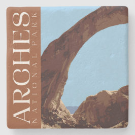 Arches Underlägg, nationalparksstenen Underlägg