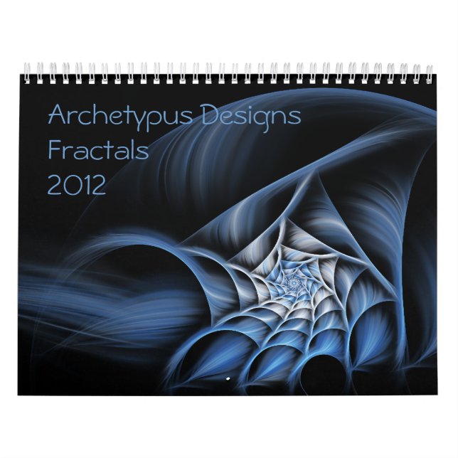 Archetypus planlägger Fractalkonstkalendern Kalender (Omslag)