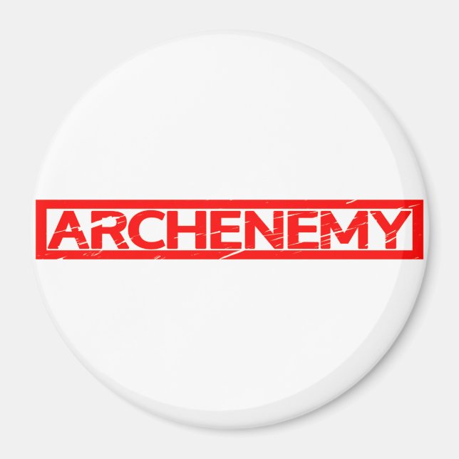 Archfififiende Frimärke Magnet (Framsidan)