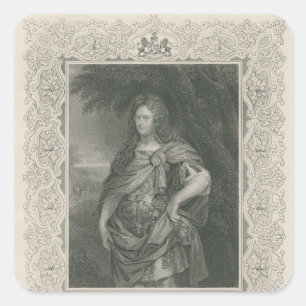 Archibald Campbell Fyrkantigt Klistermärke