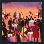 Archibald Motley Art Deco Poster<br><div class="desc">Barbeque Painting - Archibald Motley Art Deco Poster</div>