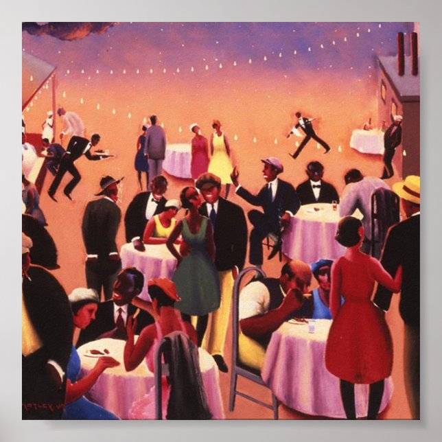 Archibald Motley Art Deco Poster (Framsidan)