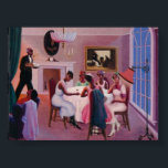 Archibald Motley - Cocktails 1926 Art Deco Paintin Poster<br><div class="desc">Cocktails 1926 Art Deco-målarfärg Poster</div>