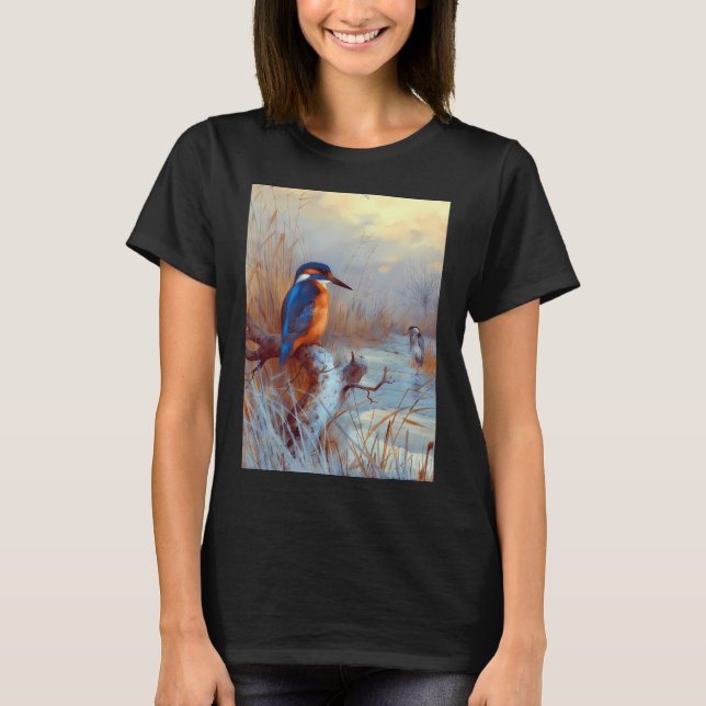 Archibald Thorburn: Utfrusna Fiskare T Shirt (Framsida)