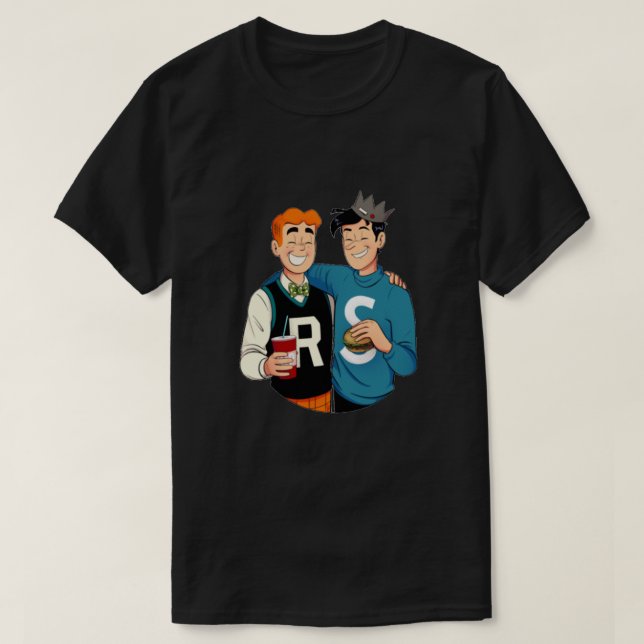 Archie and Jughead Classic T Shirt (Design framsida)