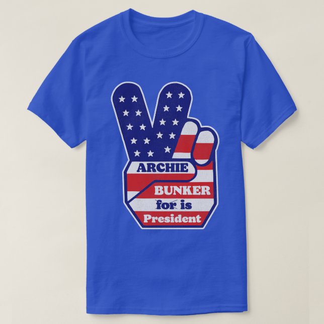 Archie Bunker är president T Shirt (Design framsida)