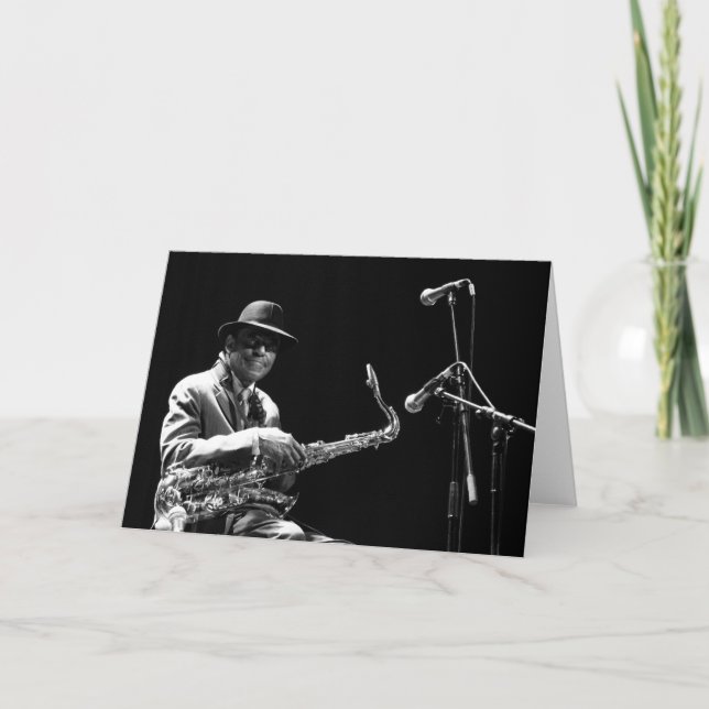 Archie Shepp 1 från P. Baud Banlieues Bleues 2010  Kort (Framsida)