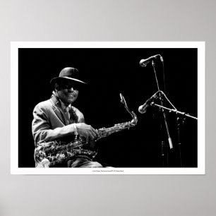 Archie Shepp 1 från P. Baud Banlieues Bleues 2010 Poster