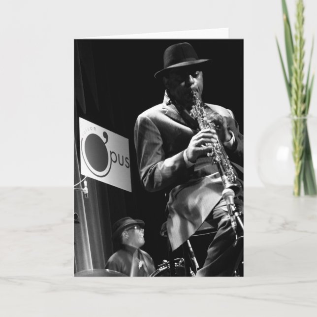 Archie Shepp 2 från P. Baud Banlieues Bleues 2010 Kort (Framsida)