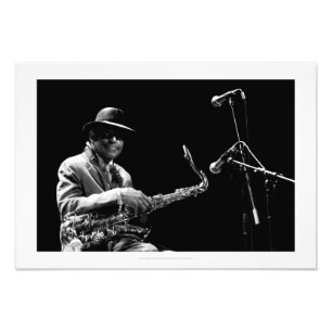Archie Shepp Banlieues Bleues 2010 Photo by P Baud Fototryck