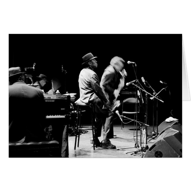 Archie Shepp Denis Colin 5 Banlieues Bleues 2010 C Hälsningskort (Framsidan Horizontal)