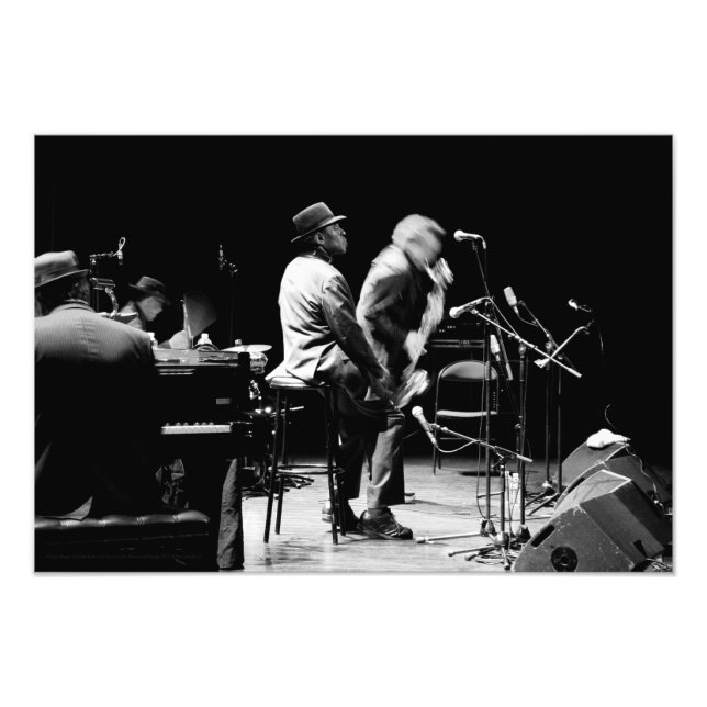 Archie Shepp Denis Colin 5 Banlieues Bleues 2010 P Fototryck (Framsidan)