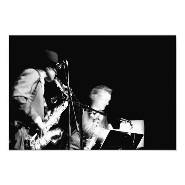 Archie Shepp Quartet Banlieues Bleues 2010 Photo 3 Fototryck (Framsidan)