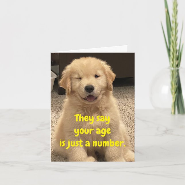 Archies äventyrs födelsedagskort kort (Framsida)