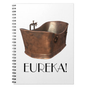 Archimedes Bathtub Anteckningsbok