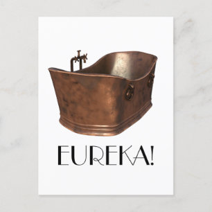 Archimedes Bathtub vykort