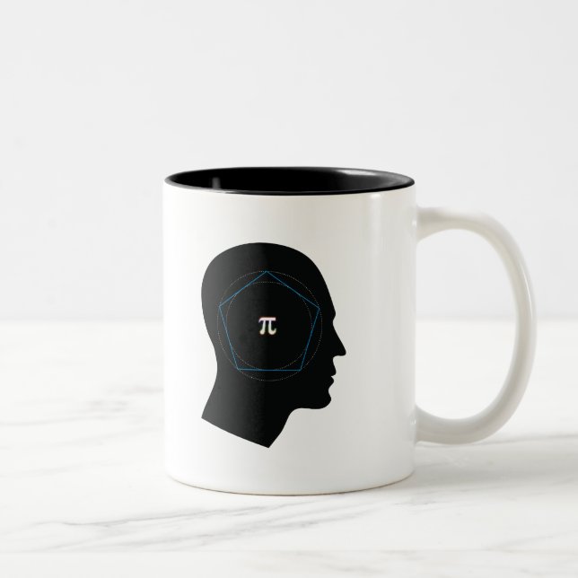 Archimedess närhet av Pi - mugg (Höger)