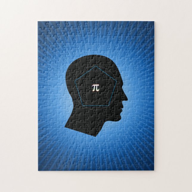 Archimedess närhet av pussel för Pi | (Vertikal)