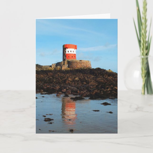 Archirondel Tower, Jersey Helgkort (Framsida)