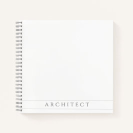 ARCHITECT 8,5-tums kvadratisk Spiral-bärbar dator/