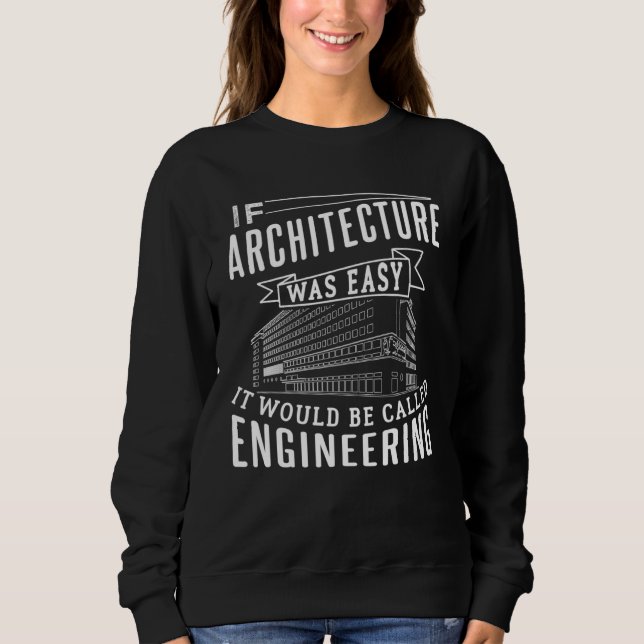 Architect Architecture Student for Men T Shirt (Framsida)