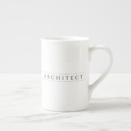 ARCHITECT Bone China Mugg / Black Benporslin Mugg