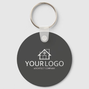 Architect Company Startup Business Logotyp Nyckelring