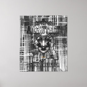 Architect_Empire Builder Abstrakt Digital Art Canvastryck