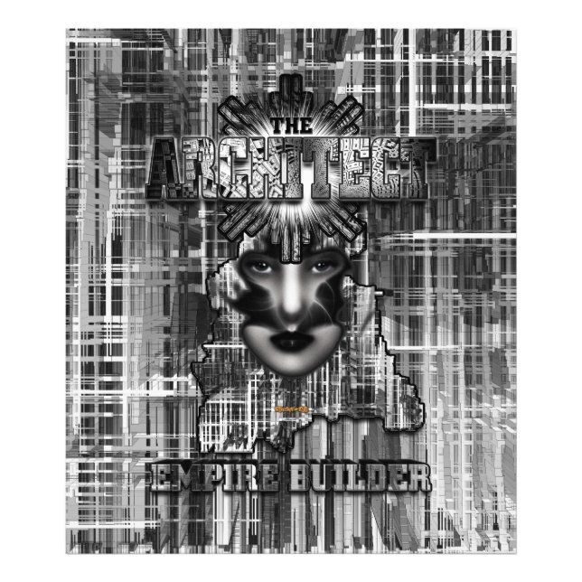 Architect_Empire Builder Abstrakt Digital Art Fototryck (Framsidan)