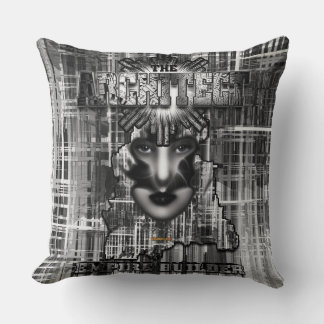 Architect_Empire Builder Abstrakt Digital Art Kudde