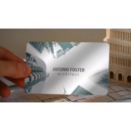 Architect Insida Designer Byggnad Himlar Skyline Visitkort