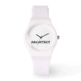 ARCHITECT Sporty White Silicone Watch Armbandsur
