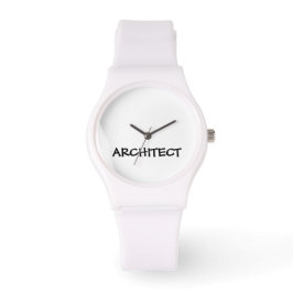 ARCHITECT Sporty White Silicone Watch Armbandsur