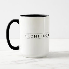 ARCHITECT Tall Black Combo Mugg