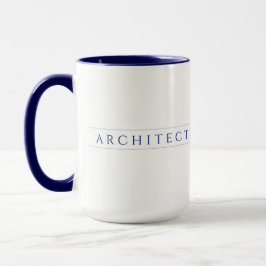 ARCHITECT Tall Navy Combo Mugg
