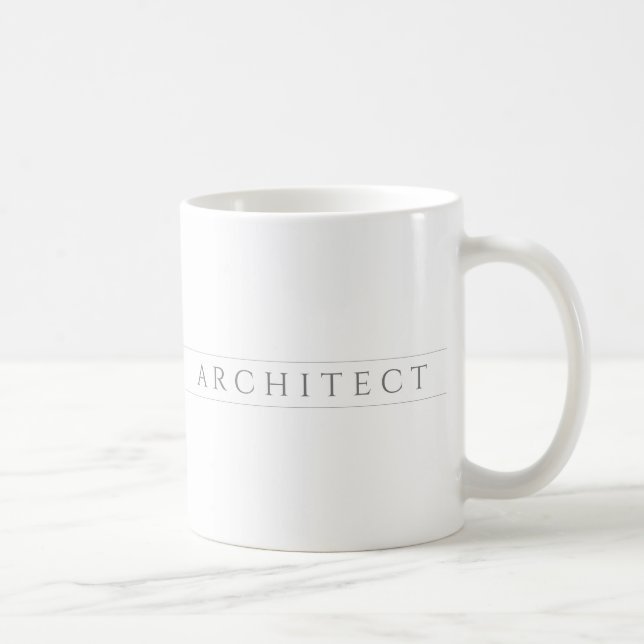 ARCHITECT White Mugg / Grått (Höger)