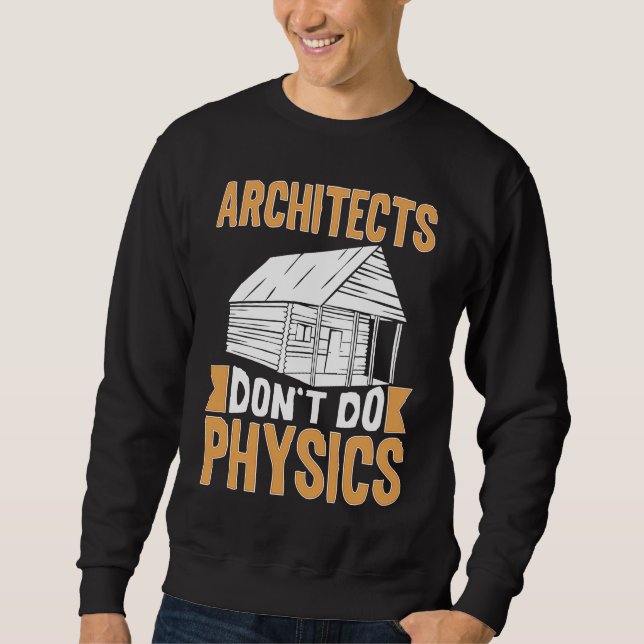 Architects Don't Do Physics Lång Ärmad Tröja (Framsida)