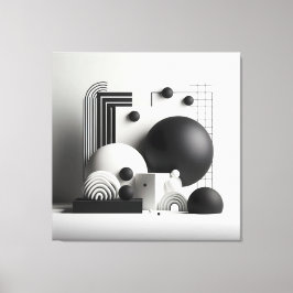 Architectural Silence Ensemble Canvastryck