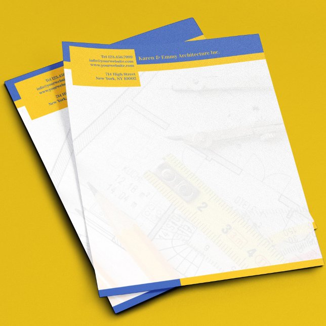 Architecture Letterhead Brevhuvud (Skapare uppladdad)