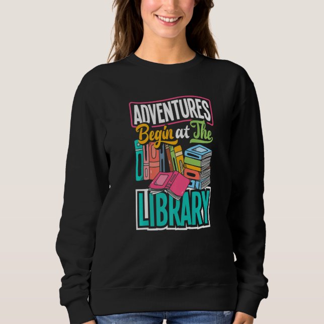 Archivist Bibliotek Technician Äventyr började på  T Shirt (Framsida)
