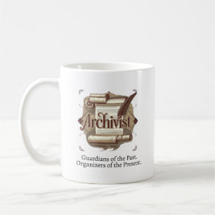 Archivist - Guardian of the Past Kaffemugg