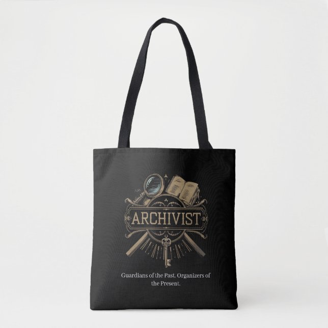 Archivist - Guardian of the Past Tygkasse (Framsida)