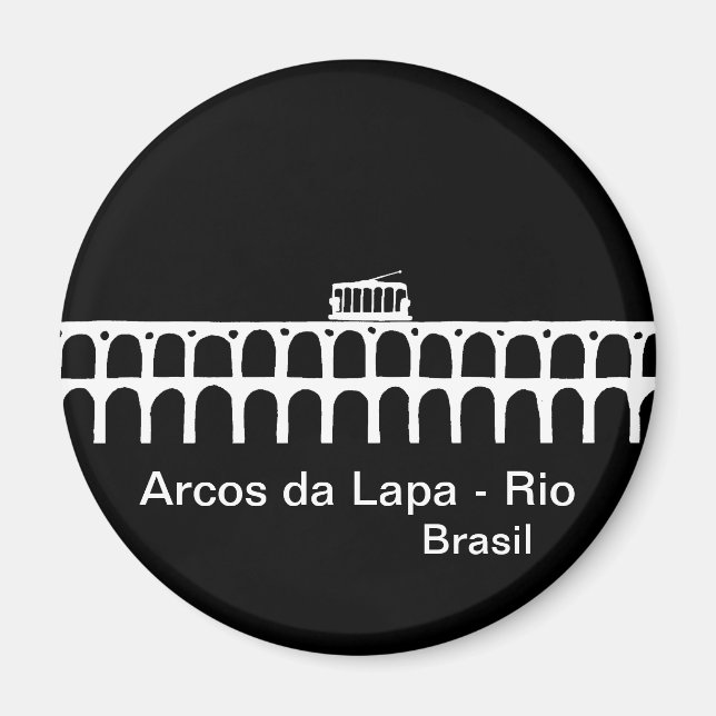 Archs of Lapa - Rio de Janeiro Magnet (Framsidan)