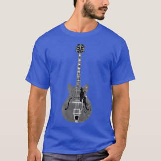 Archtop Hollow body Guild Jazz Guitar  T Shirt
