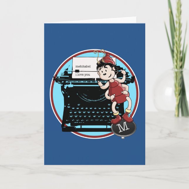 Archy älskar Mehitabel Kort (Framsida)