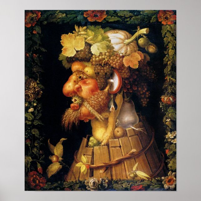 Arcimboldo Autumn Poster (Framsidan)