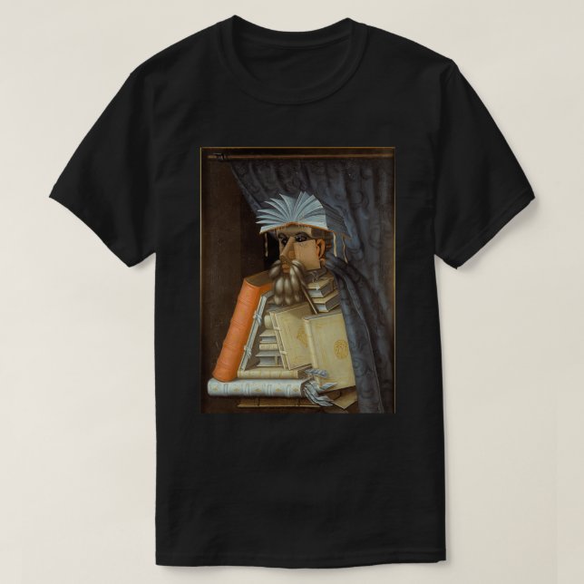 Arcimboldo, bibliotekarien t shirt (Design framsida)
