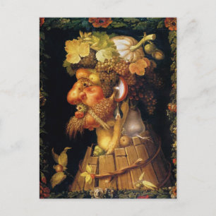 Arcimboldo Höstvykort Vykort